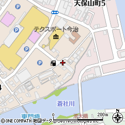 株式会社母恵夢本舗　東門工場周辺の地図