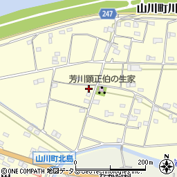 徳島県吉野川市山川町川田1161周辺の地図