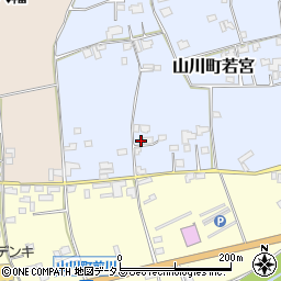 徳島県吉野川市山川町若宮62-1周辺の地図
