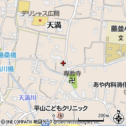 和歌山県有田郡有田川町天満466周辺の地図