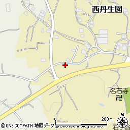 和歌山県有田郡有田川町西丹生図27周辺の地図