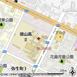山口県立徳山高等学校周辺の地図