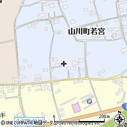 徳島県吉野川市山川町若宮60周辺の地図