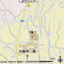 徳島県吉野川市川島町桑村362周辺の地図