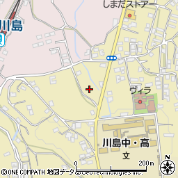 徳島県吉野川市川島町桑村341周辺の地図