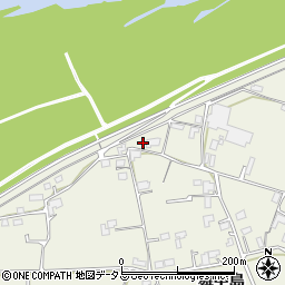 徳島県美馬市穴吹町三島舞中島1712周辺の地図