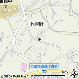 和歌山県有田郡有田川町下津野1658周辺の地図