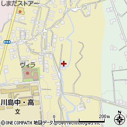 徳島県吉野川市川島町桑村266周辺の地図