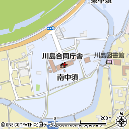 川島合同庁舎周辺の地図