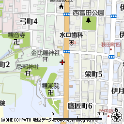 富川文興堂周辺の地図