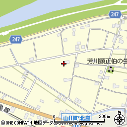 徳島県吉野川市山川町川田1114周辺の地図