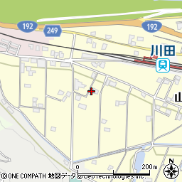 徳島県吉野川市山川町川田97周辺の地図