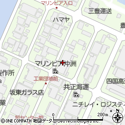 株式会社大洋水産　徳島営業所周辺の地図
