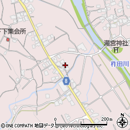 香川県観音寺市大野原町井関698周辺の地図