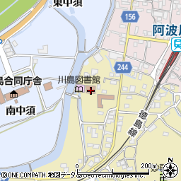 徳島県吉野川市川島町桑村860周辺の地図