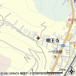 和歌山県有田郡有田川町明王寺466周辺の地図
