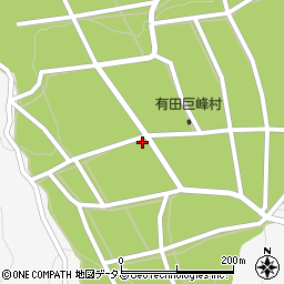 湯田ぶどう園周辺の地図