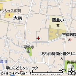 和歌山県有田郡有田川町天満452周辺の地図