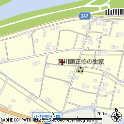 徳島県吉野川市山川町川田1137-1周辺の地図