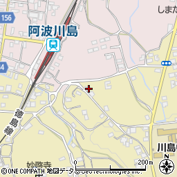 徳島県吉野川市川島町桑村430周辺の地図