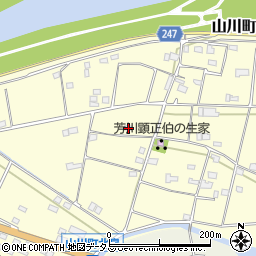 徳島県吉野川市山川町川田1159周辺の地図