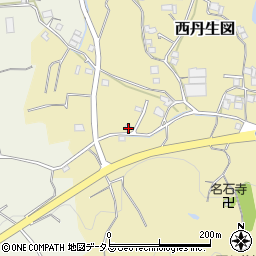 和歌山県有田郡有田川町西丹生図19周辺の地図