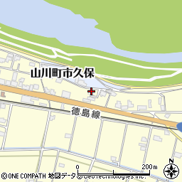 徳島県吉野川市山川町川田728周辺の地図