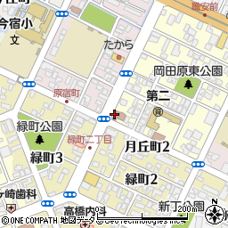 徳山岡田町郵便局周辺の地図
