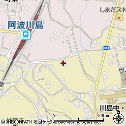 徳島県吉野川市川島町桑村436-3周辺の地図