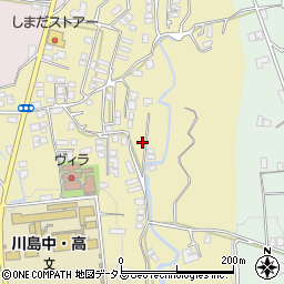 徳島県吉野川市川島町桑村263周辺の地図