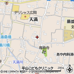 和歌山県有田郡有田川町天満464周辺の地図