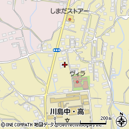 徳島県吉野川市川島町桑村355周辺の地図