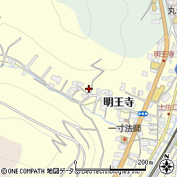 和歌山県有田郡有田川町明王寺464周辺の地図