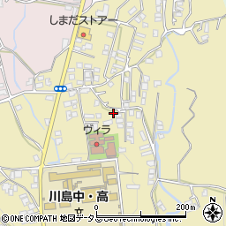 徳島県吉野川市川島町桑村370周辺の地図