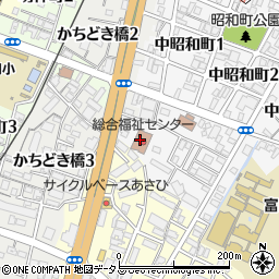 徳島県社会福祉協議会福祉人材センター・アイネット周辺の地図