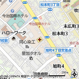 ユニクロ今治店周辺の地図