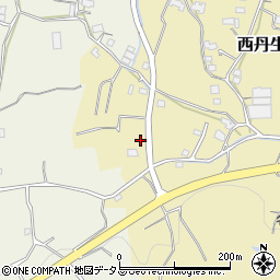 和歌山県有田郡有田川町西丹生図11周辺の地図