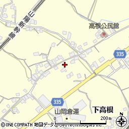 山口県山口市江崎下高根2962周辺の地図