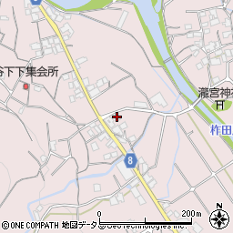 香川県観音寺市大野原町井関691周辺の地図