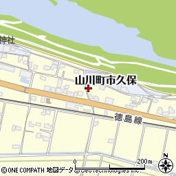 徳島県吉野川市山川町川田675-1周辺の地図