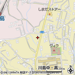 徳島県吉野川市川島町桑村352周辺の地図