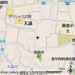 和歌山県有田郡有田川町天満457周辺の地図