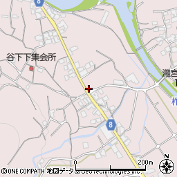 香川県観音寺市大野原町井関周辺の地図