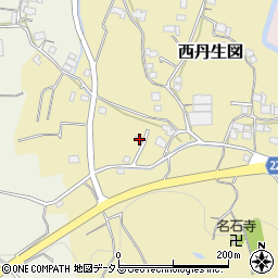 和歌山県有田郡有田川町西丹生図21周辺の地図