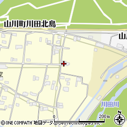 徳島県吉野川市山川町川田1341周辺の地図