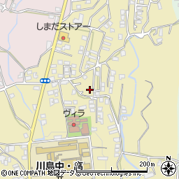 徳島県吉野川市川島町桑村274-1周辺の地図