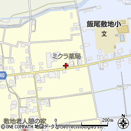 ミクラ薬局敷地店周辺の地図