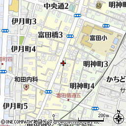 徳島県徳島市富田橋4丁目2周辺の地図