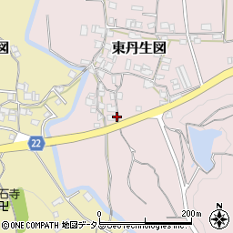 和歌山県有田郡有田川町東丹生図238周辺の地図