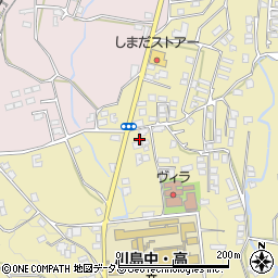 徳島県吉野川市川島町桑村354-7周辺の地図
